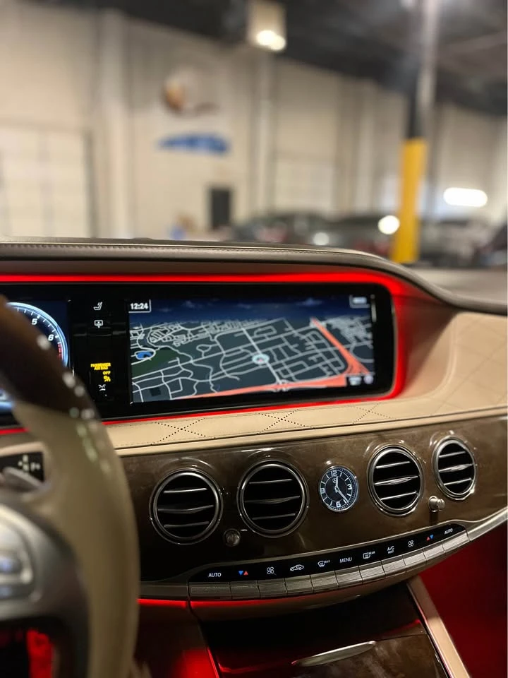 Mercedes-Benz S 550 MAYBACH KIT/FULL С РЕГИСТРАЦИЯ & АВТО КРЕДИТ, снимка 13 - Автомобили и джипове - 53751445