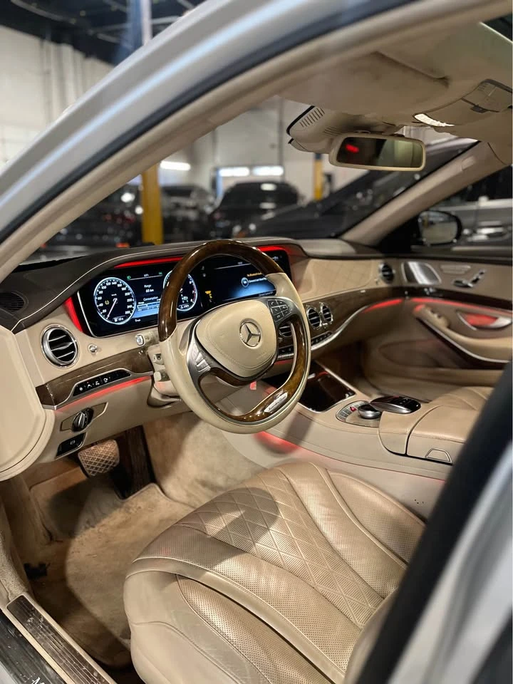 Mercedes-Benz S 550 MAYBACH KIT/FULL С РЕГИСТРАЦИЯ & АВТО КРЕДИТ, снимка 10 - Автомобили и джипове - 53751445