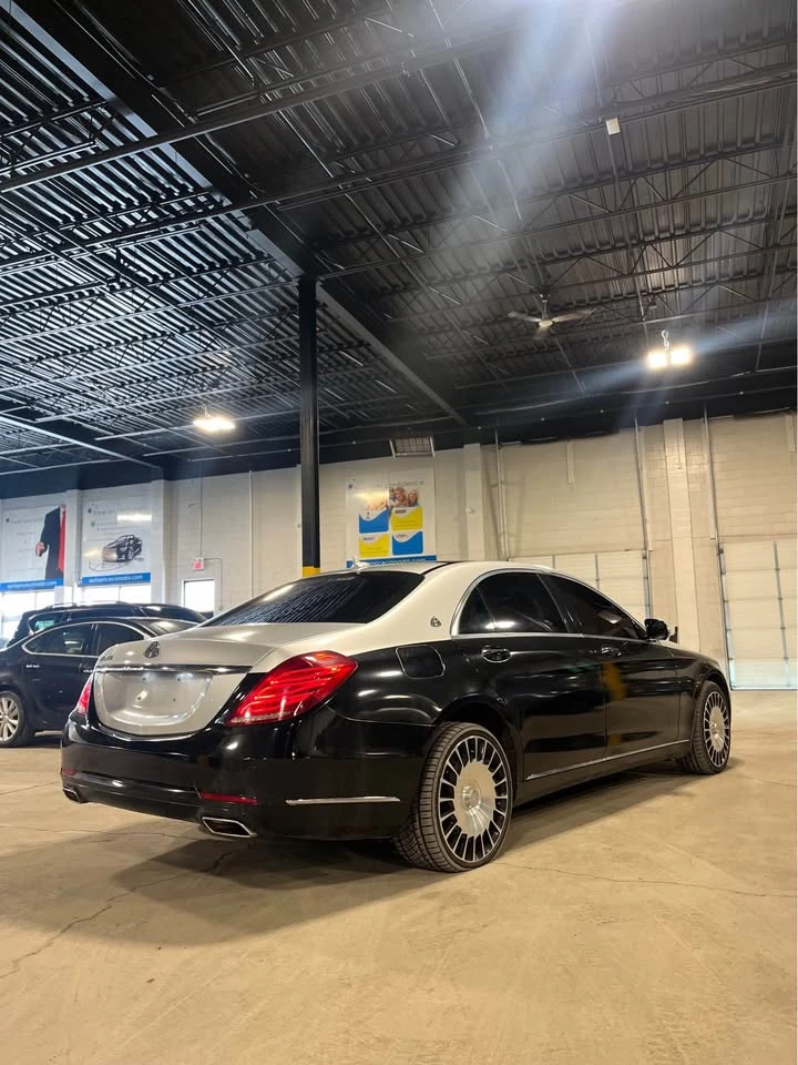 Mercedes-Benz S 550 MAYBACH KIT/FULL С РЕГИСТРАЦИЯ & АВТО КРЕДИТ, снимка 3 - Автомобили и джипове - 53751445