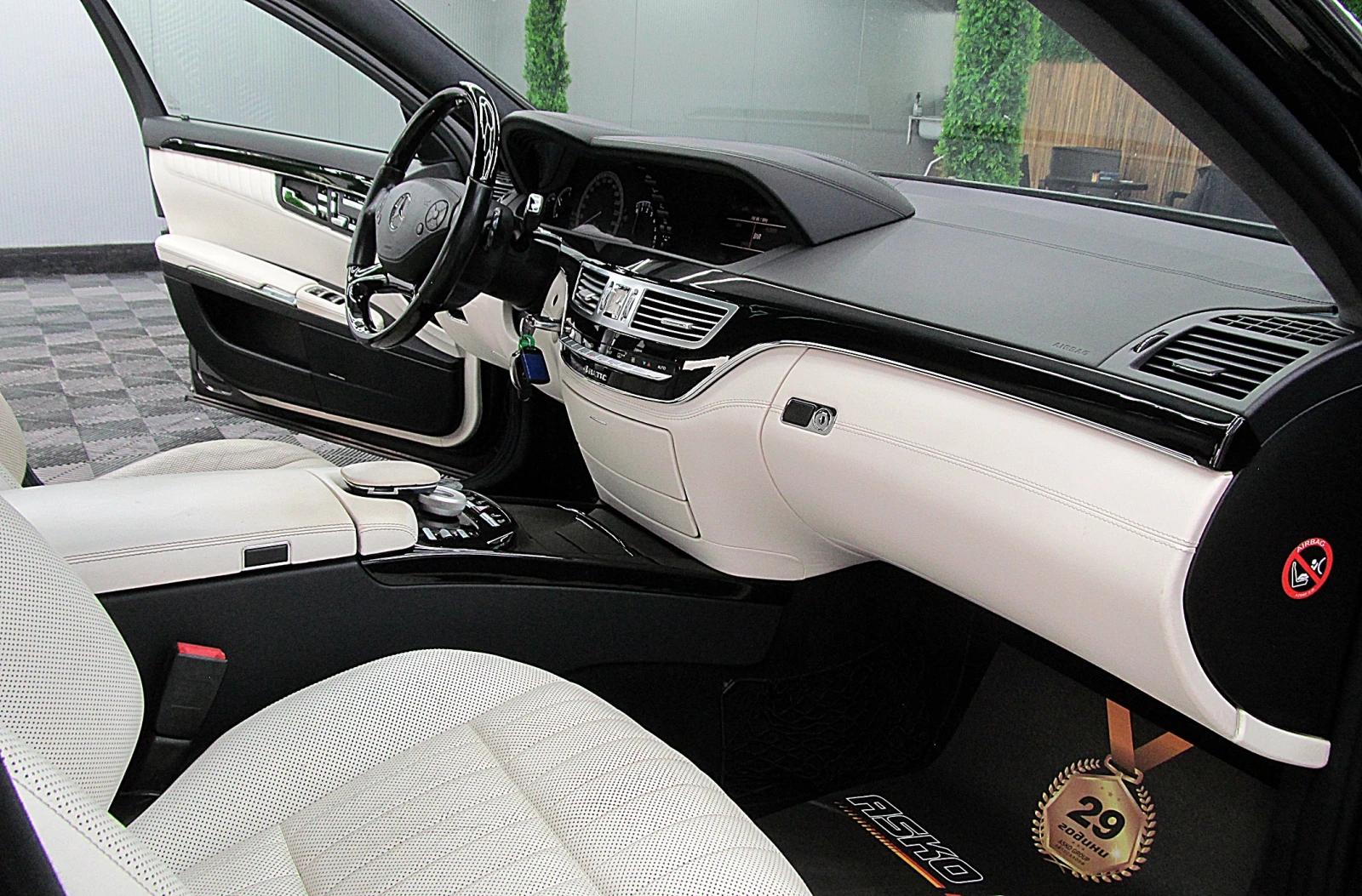 Mercedes-Benz S 500 designo/2xTV/PANORAMA/ AMG/4-MATIC/LONG/ | Mobile.bg   15