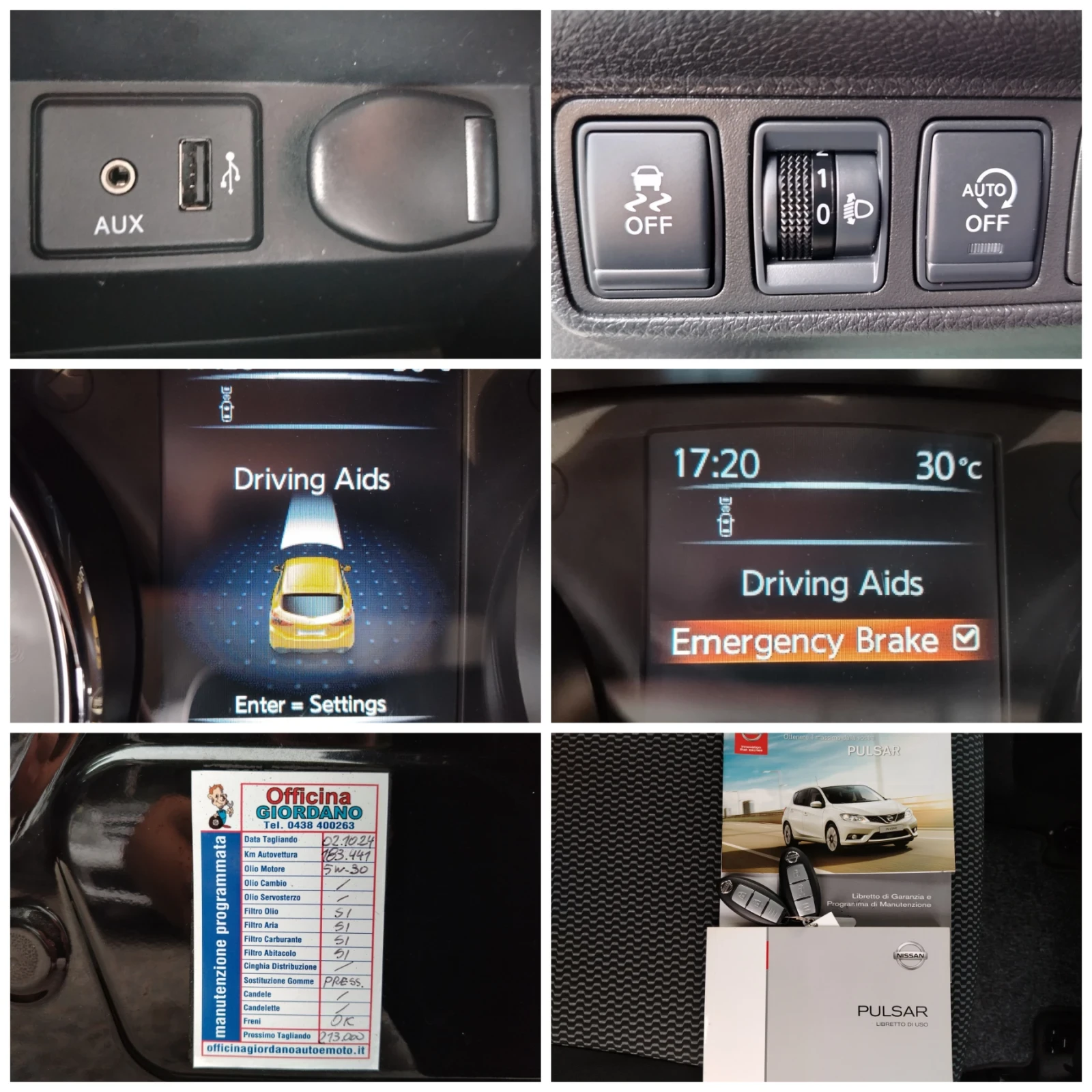 Nissan Pulsar 1.5DCI-110к.с/КЛИМАТРОНИК/KEYLES GO/6-СКОРОСТИ!!! , снимка 14 - Автомобили и джипове - 54874609