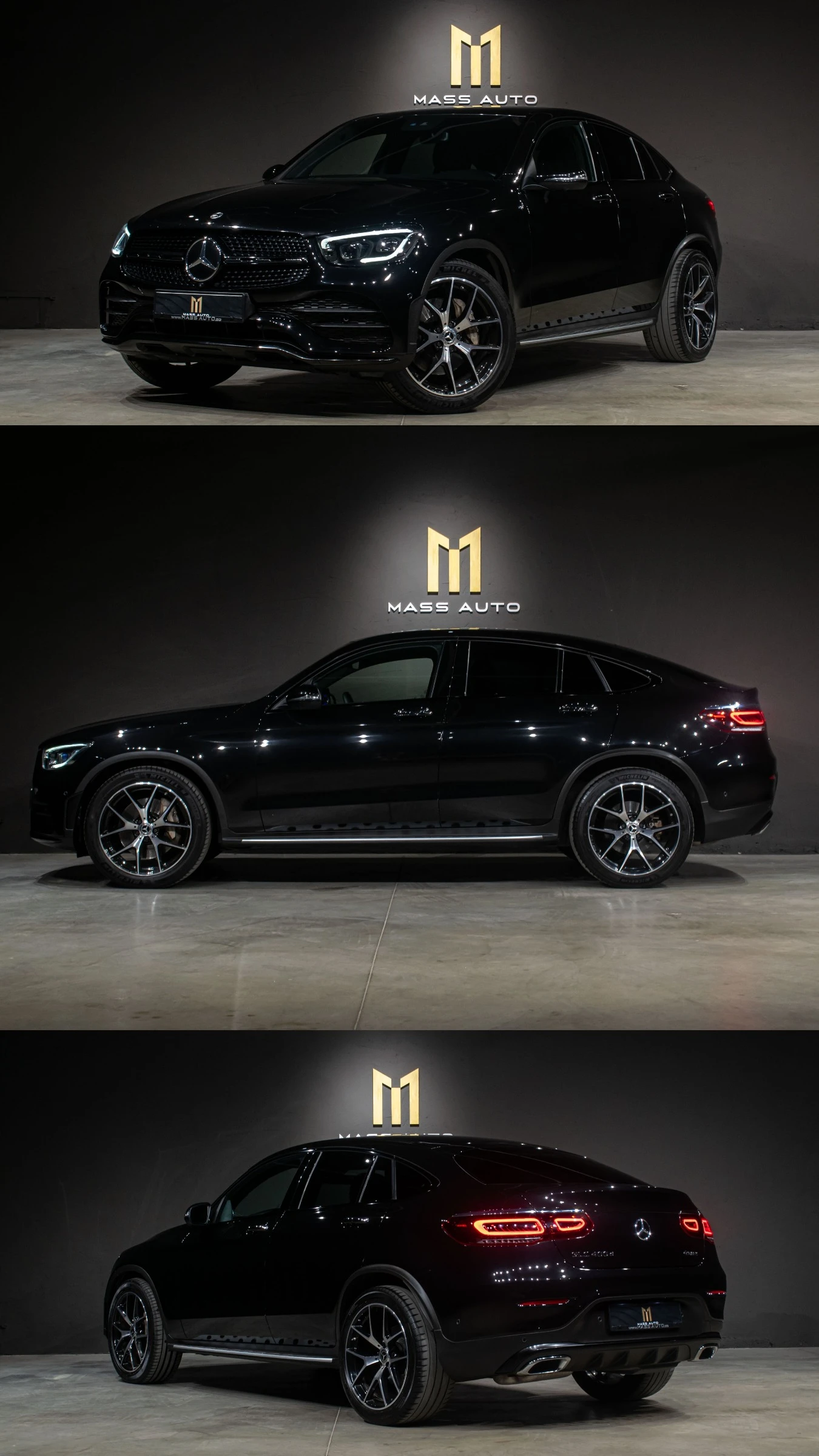 Mercedes-Benz GLC 400 d/Coupe/AMG/4Matic/ПълнаСервизнаИстория, снимка 3 - Автомобили и джипове - 55118520