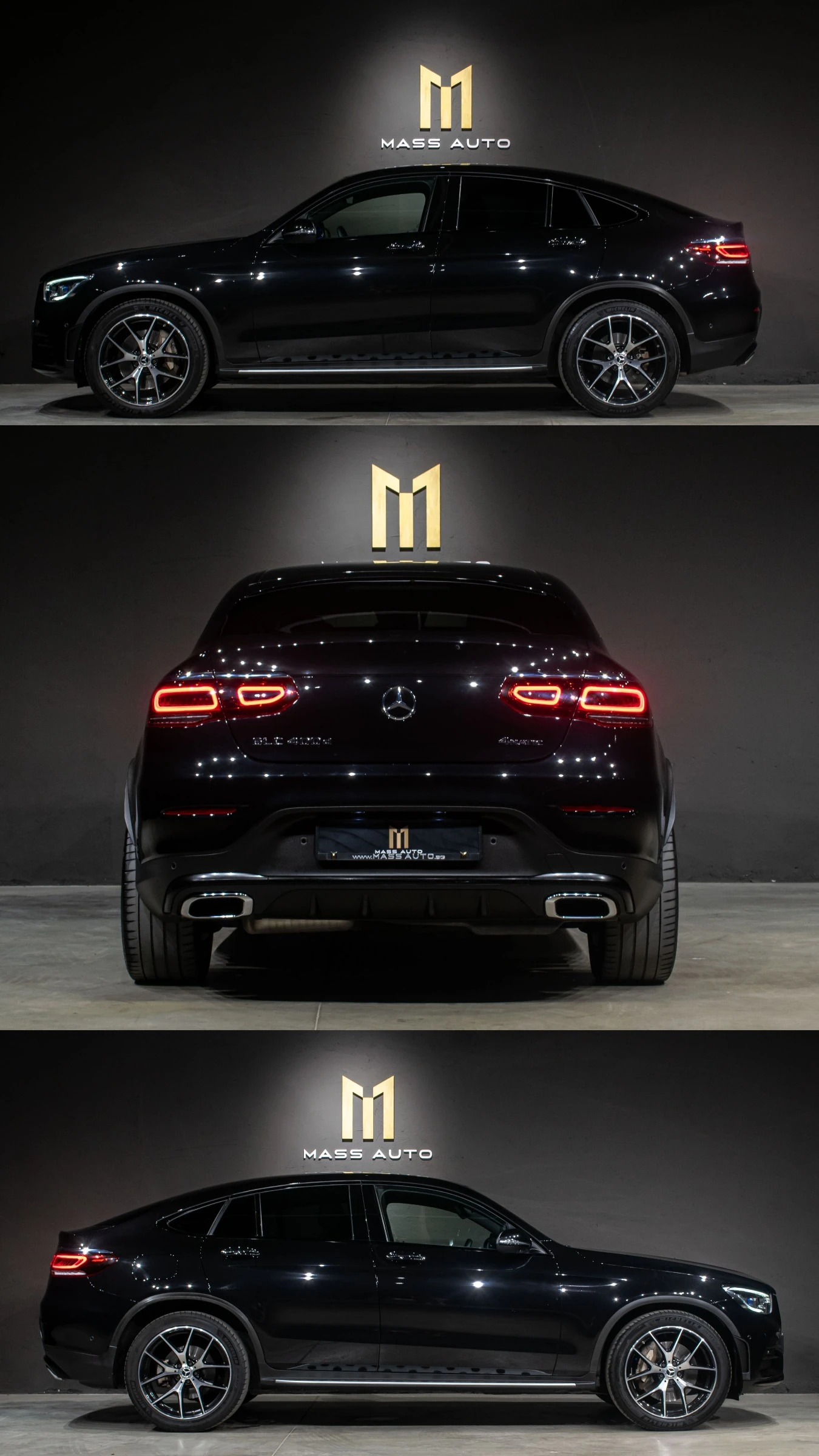 Mercedes-Benz GLC 400 d/Coupe/AMG/4Matic/ПълнаСервизнаИстория, снимка 4 - Автомобили и джипове - 55118520