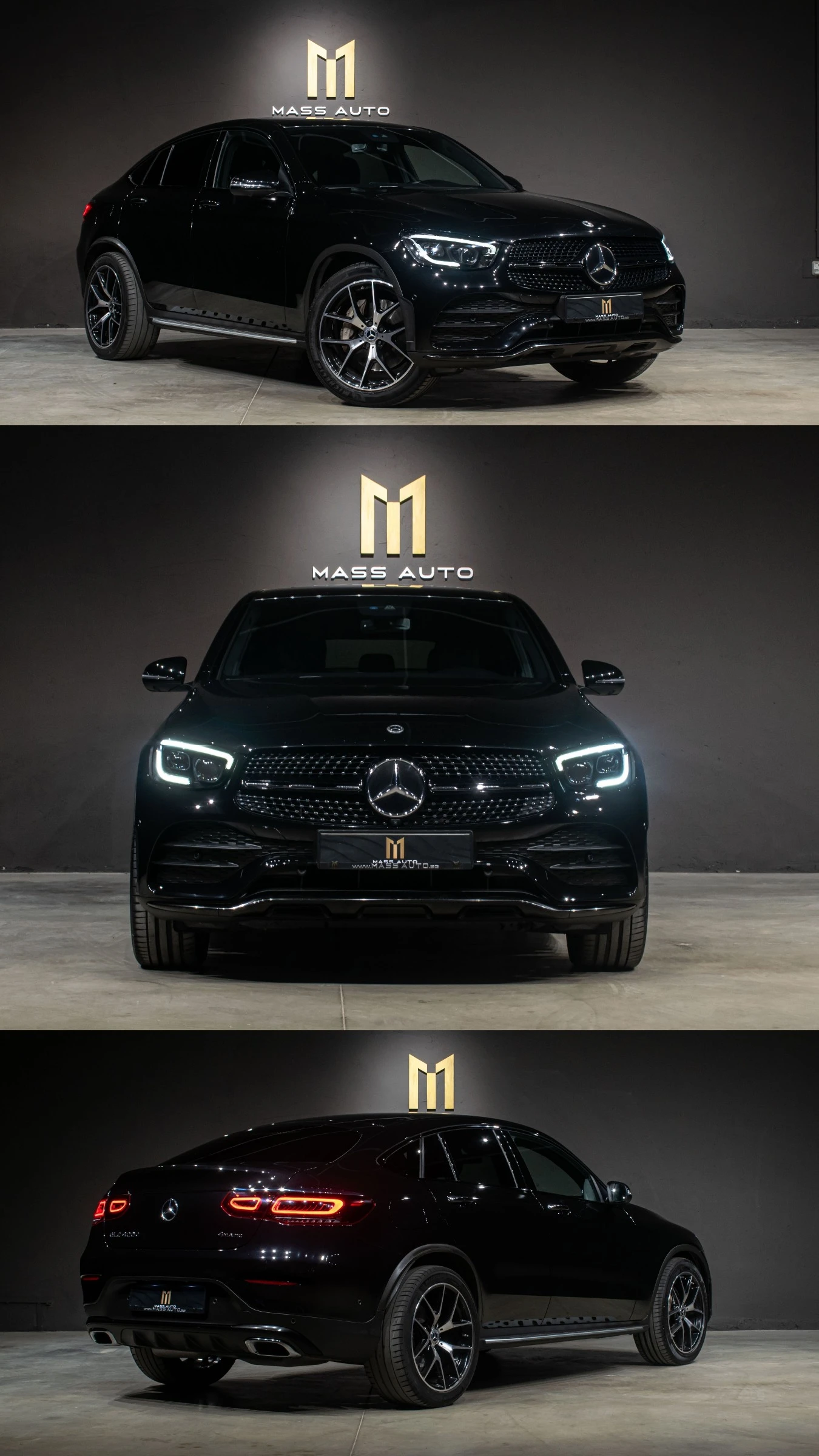 Mercedes-Benz GLC 400 d/Coupe/AMG/4Matic/ПълнаСервизнаИстория, снимка 2 - Автомобили и джипове - 55118520