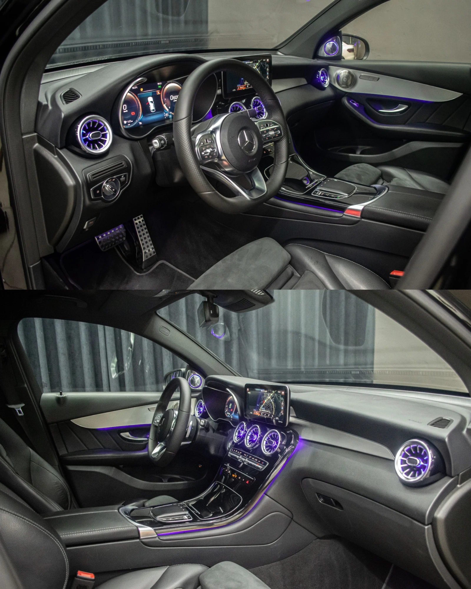 Mercedes-Benz GLC 400 d/Coupe/AMG/4Matic/ПълнаСервизнаИстория, снимка 6 - Автомобили и джипове - 55118520