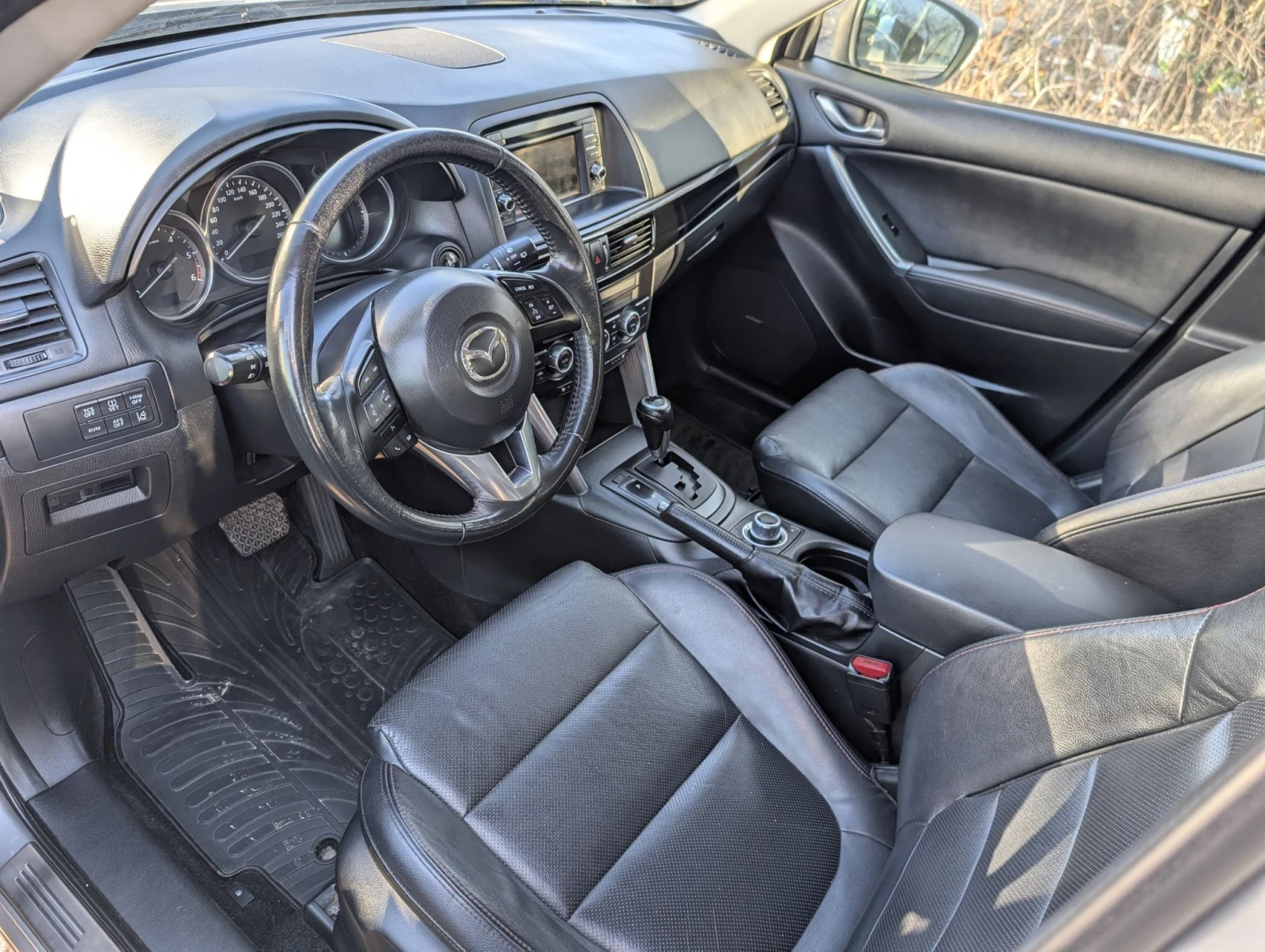 Mazda CX-5 КОЖА, АВТОМАТ, 4x4 AWD , снимка 13 - Автомобили и джипове - 55847113