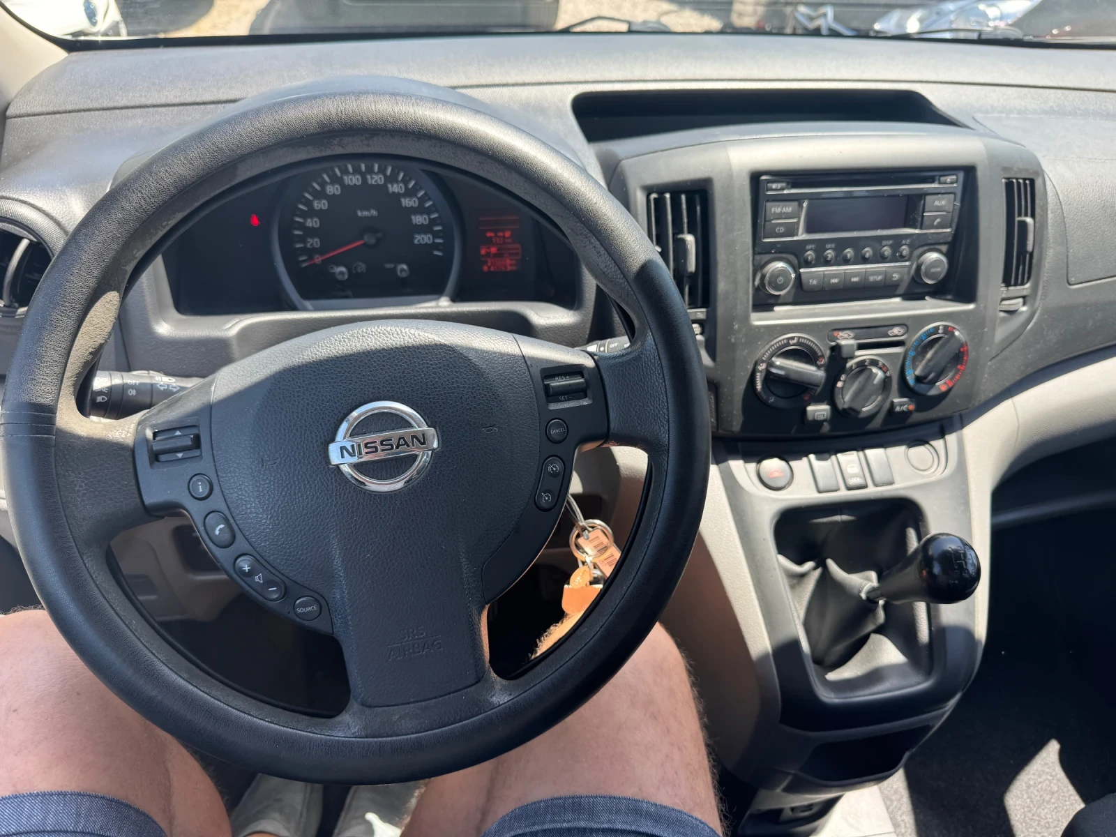 Nissan NV200 4+ 1м* N1* 1.5dci 90hp* 2019г* евро 6в* КЛИМА* , снимка 8 - Бусове и автобуси - 55088476