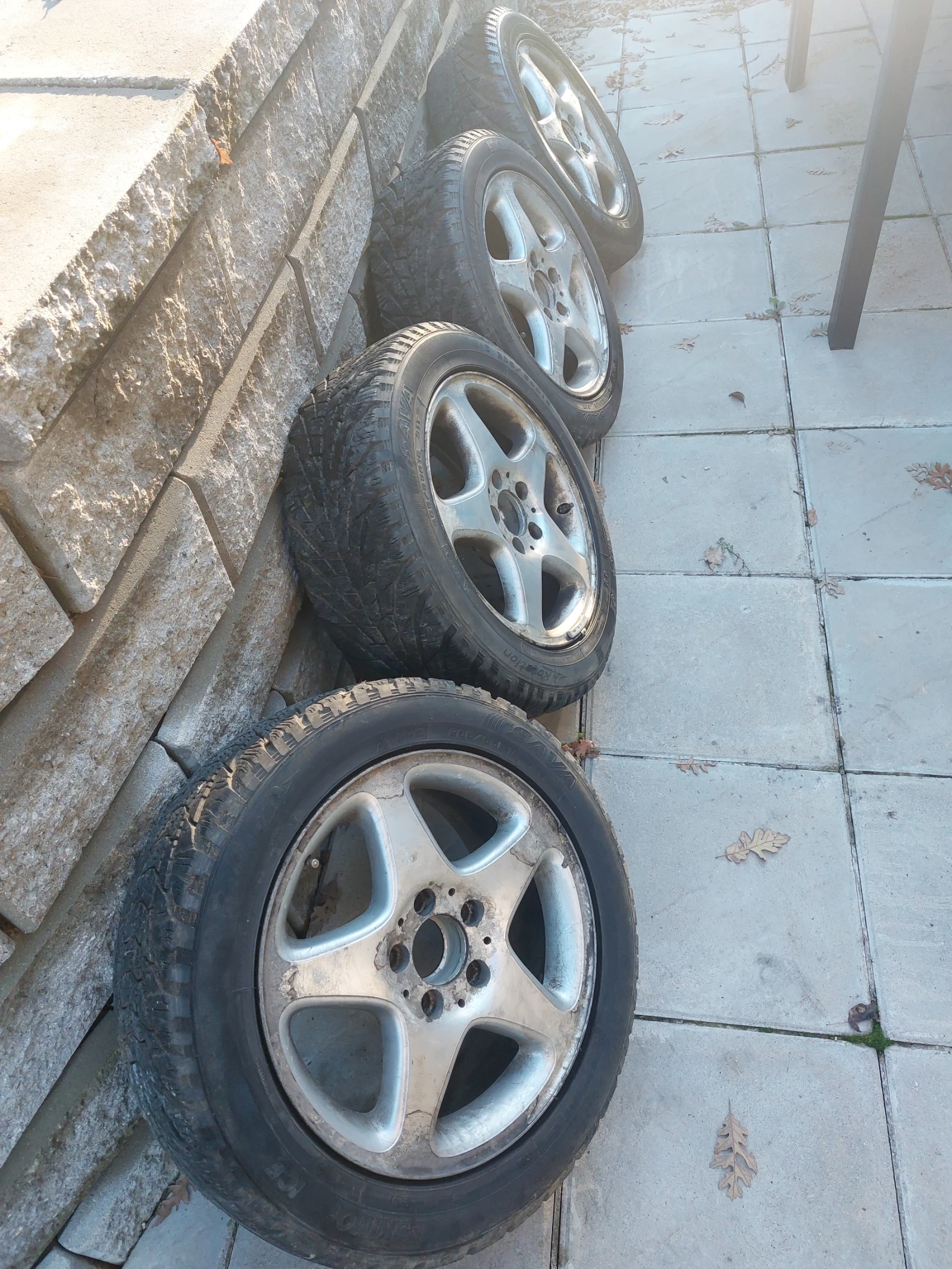 Гуми с джанти Sava 205/55R16, снимка 4 - Гуми и джанти - 54115340