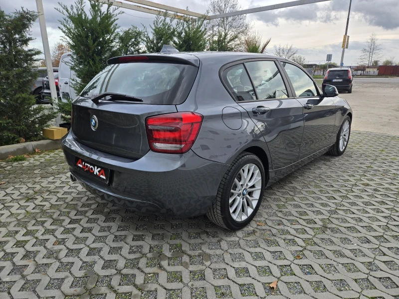 BMW 118 2.0D-143кс= АВТОМАТ= 133.000км= НАВИ= КАМЕРА, снимка 3 - Автомобили и джипове - 52656100