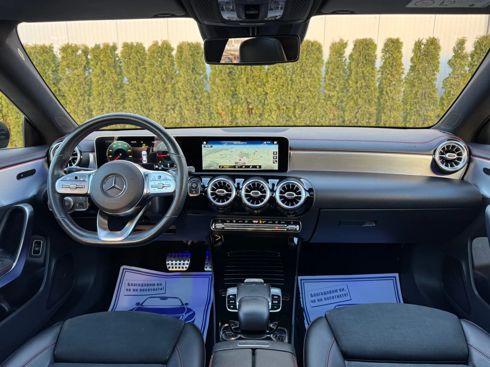 Mercedes-Benz CLA 180 CDI AMG/7G-Tronic/Shadow Line/Регистриран/Обслужен, снимка 12 - Автомобили и джипове - 54596535