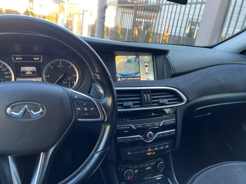 Infiniti Q30 CAMERA360-NAVI-LED-4/4-ALKANTARA-2.2D, снимка 11 - Автомобили и джипове - 48917245