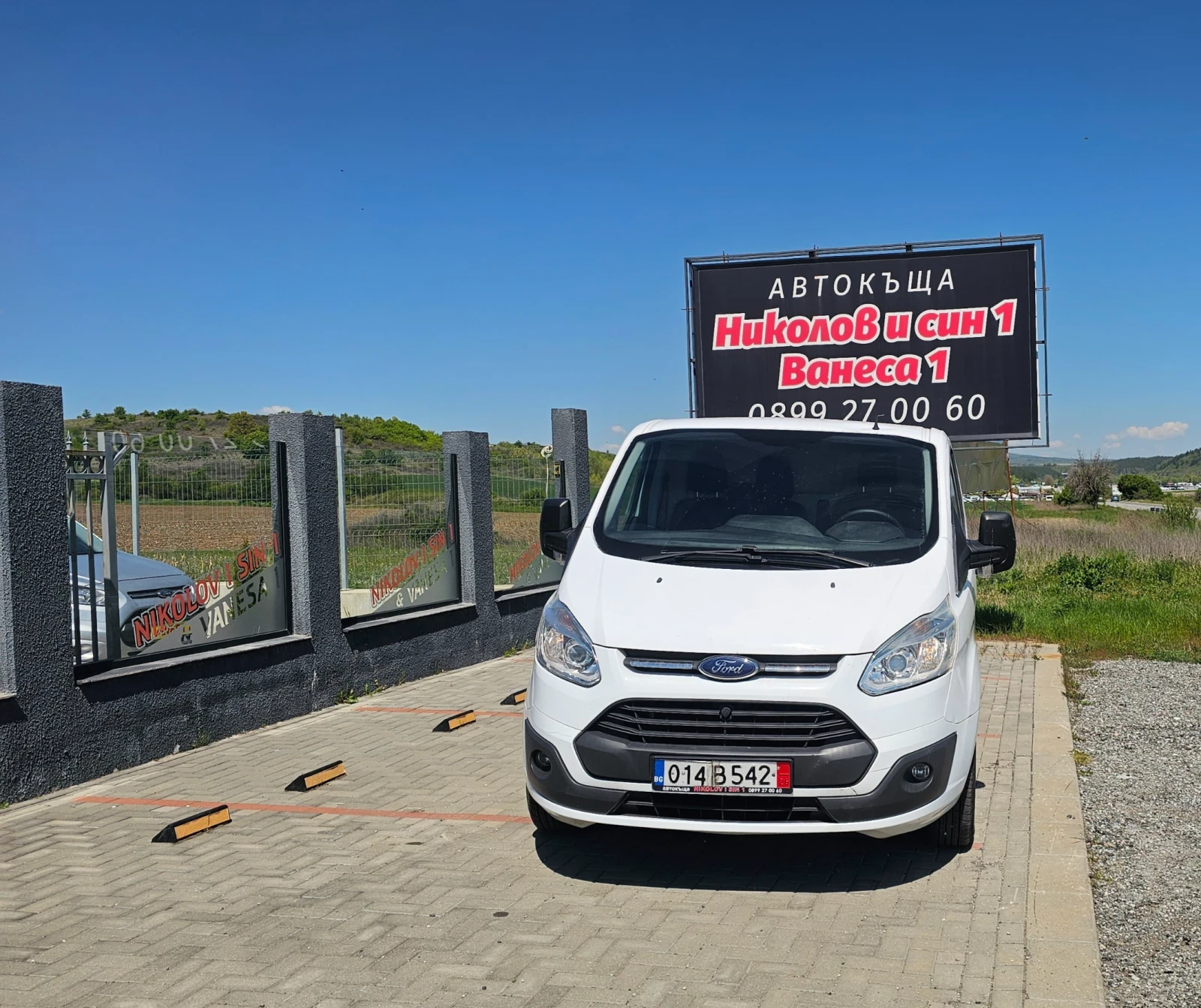 Ford Transit Custom 2.2TDCI---Лизинг, снимка 2 - Бусове и автобуси - 54430209