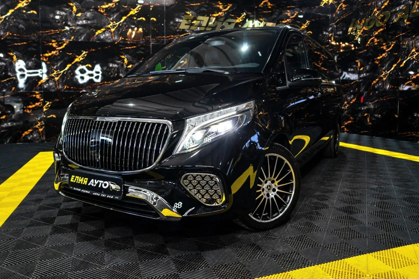 Mercedes-Benz V 250 D MAYBACH LONG FACELIFT LED NAVI BURM ������ 100% | Mobile.bg � ����������� 4