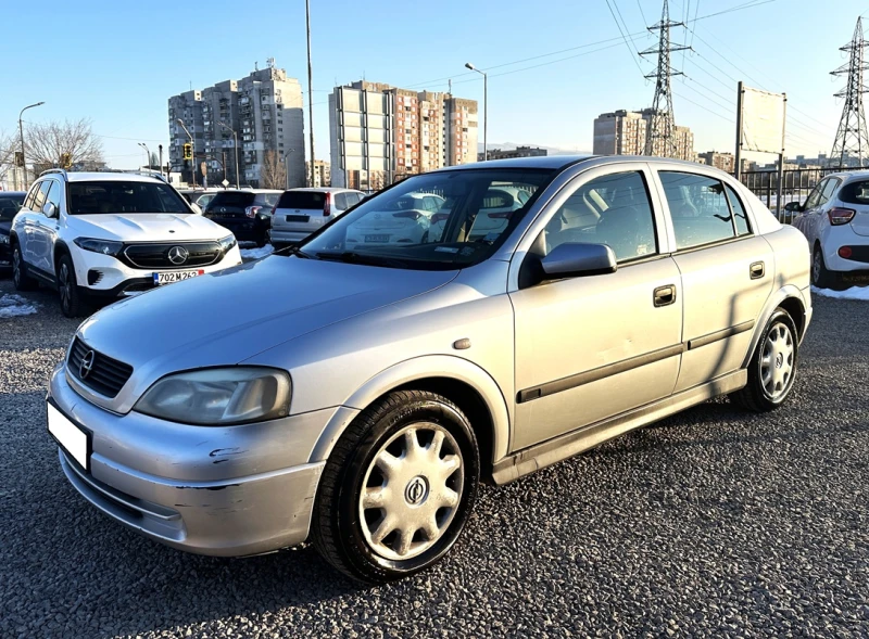 Opel Astra 1.6i 101к.с./КЛИМА/5вр., снимка 1 - Автомобили и джипове - 49224685