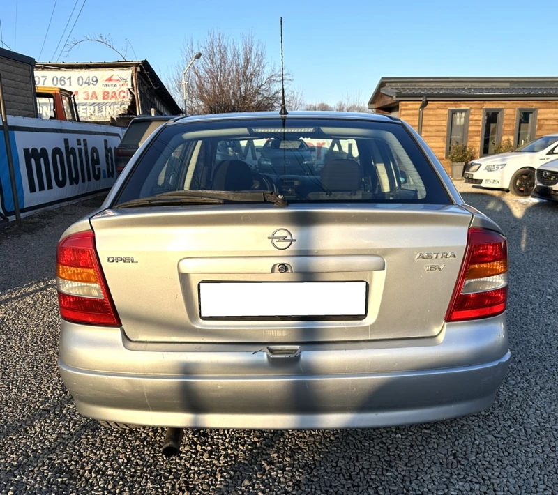 Opel Astra 1.6i 101к.с./КЛИМА/5вр., снимка 5 - Автомобили и джипове - 49224685