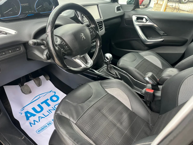 Peugeot 2008 Allure, нави, кожа, 6 скорости, снимка 7 - Автомобили и джипове - 51281808