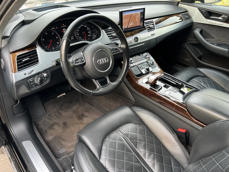 Audi A8 4.2 TDI/LONG/MATRIX/BOSE/PANO/HEAD UP/360/TV/, снимка 9 - Автомобили и джипове - 52390246