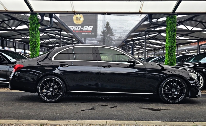 Mercedes-Benz E 220 AMG/9G/DIGI/GERMANY/360CAM/PАNO/ПОДГР/CAR PLAY/LIZ, снимка 4 - Автомобили и джипове - 52696531