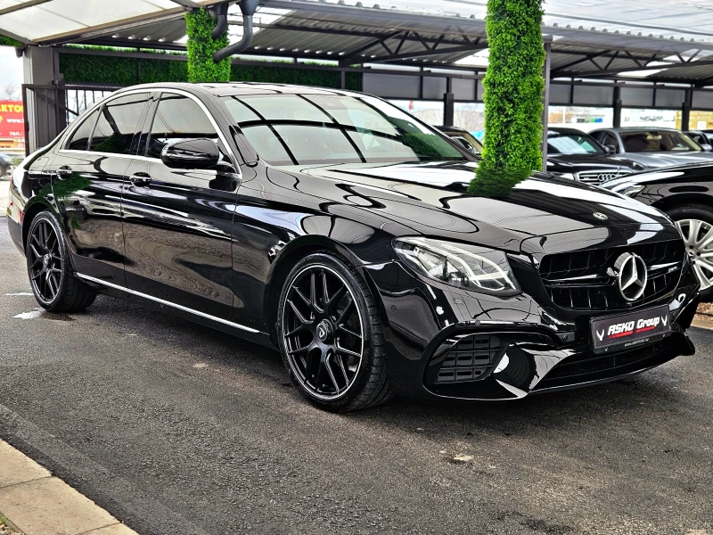 Mercedes-Benz E 220 AMG/9G/DIGI/GERMANY/360CAM/PАNO/ПОДГР/CAR PLAY/LIZ, снимка 3 - Автомобили и джипове - 52696531