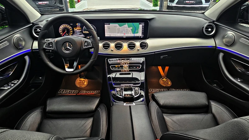 Mercedes-Benz E 220 AMG/9G/DIGI/GERMANY/360CAM/PАNO/ПОДГР/CAR PLAY/LIZ, снимка 9 - Автомобили и джипове - 52696531