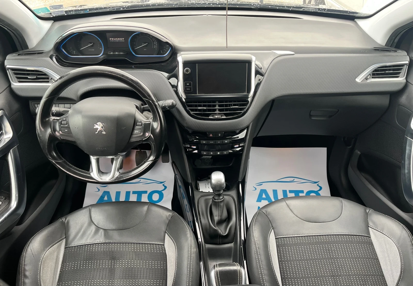 Peugeot 2008 Allure, нави, кожа, 6 скорости - изображение 8
