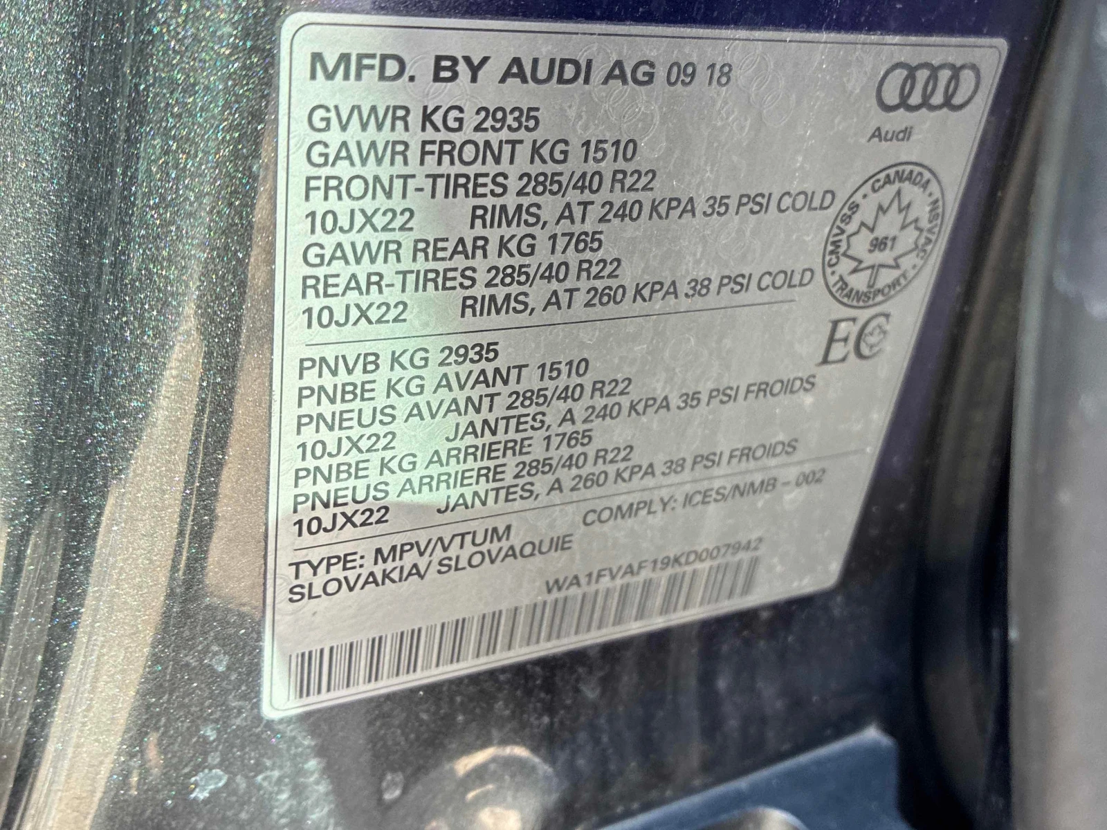 Audi Q8 3.0L 6cyl AWD, снимка 9 - Автомобили и джипове - 53833553