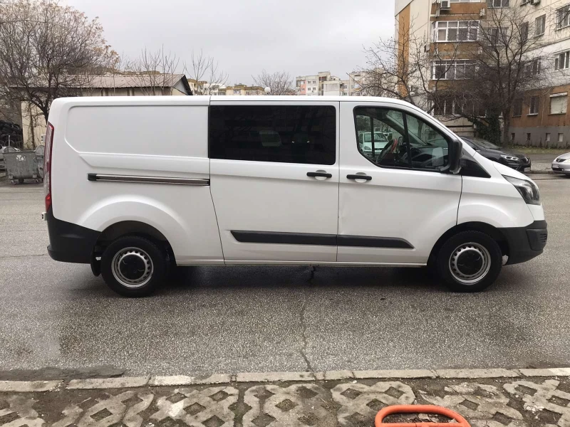 Ford Transit Custom 2.0d ТовароПътнически 5+ 1, снимка 8 - Бусове и автобуси - 48643582