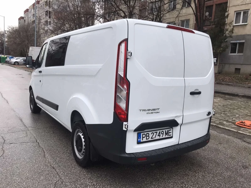 Ford Transit Custom 2.0d ТовароПътнически 5+ 1, снимка 4 - Бусове и автобуси - 48643582