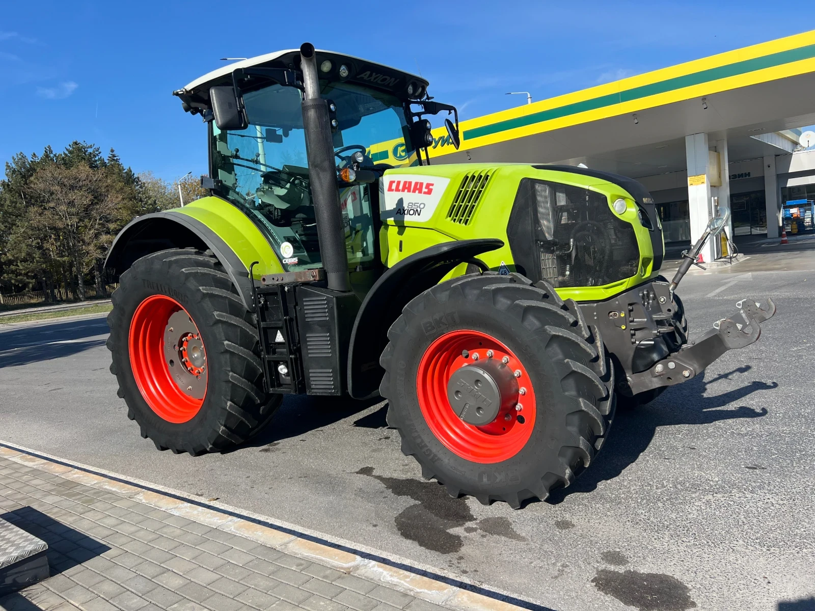 Трактор Claas Axion 850 CEBIS - изображение 2