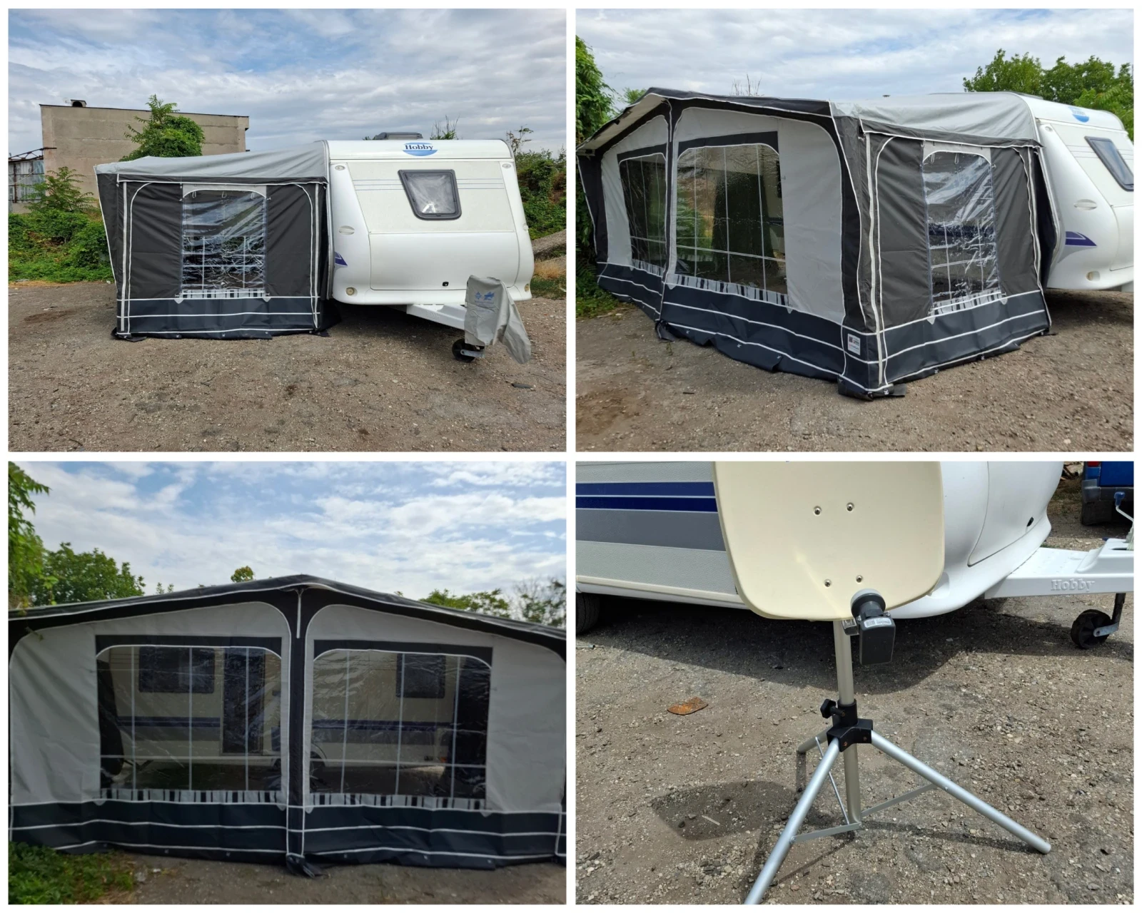 Каравана Hobby  DE LUXE UFE 460, снимка 15 - Каравани и кемпери - 55622826