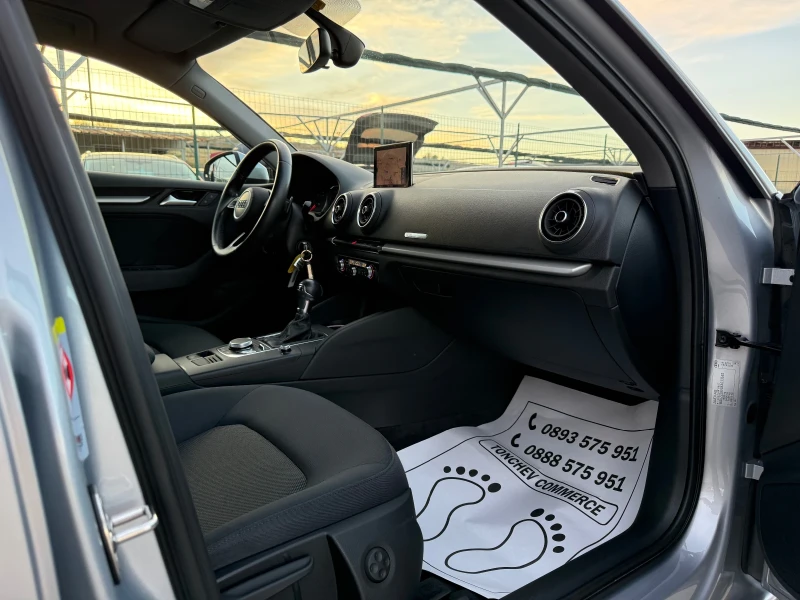 Audi A3 1.6-TDI-EURO-6D-FACE-AUTOMAT-LED-XENON-BI-TOP-NEW, снимка 14 - Автомобили и джипове - 52253344