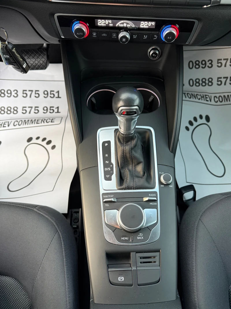 Audi A3 1.6-TDI-EURO-6D-FACE-AUTOMAT-LED-XENON-BI-TOP-NEW, снимка 10 - Автомобили и джипове - 52253344