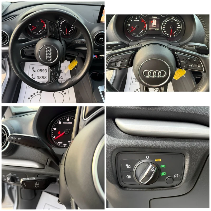 Audi A3 1.6-TDI-EURO-6D-FACE-AUTOMAT-LED-XENON-BI-TOP-NEW, снимка 15 - Автомобили и джипове - 52253344