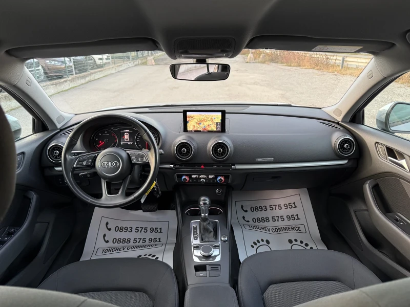 Audi A3 1.6-TDI-EURO-6D-FACE-AUTOMAT-LED-XENON-BI-TOP-NEW, снимка 13 - Автомобили и джипове - 52253344