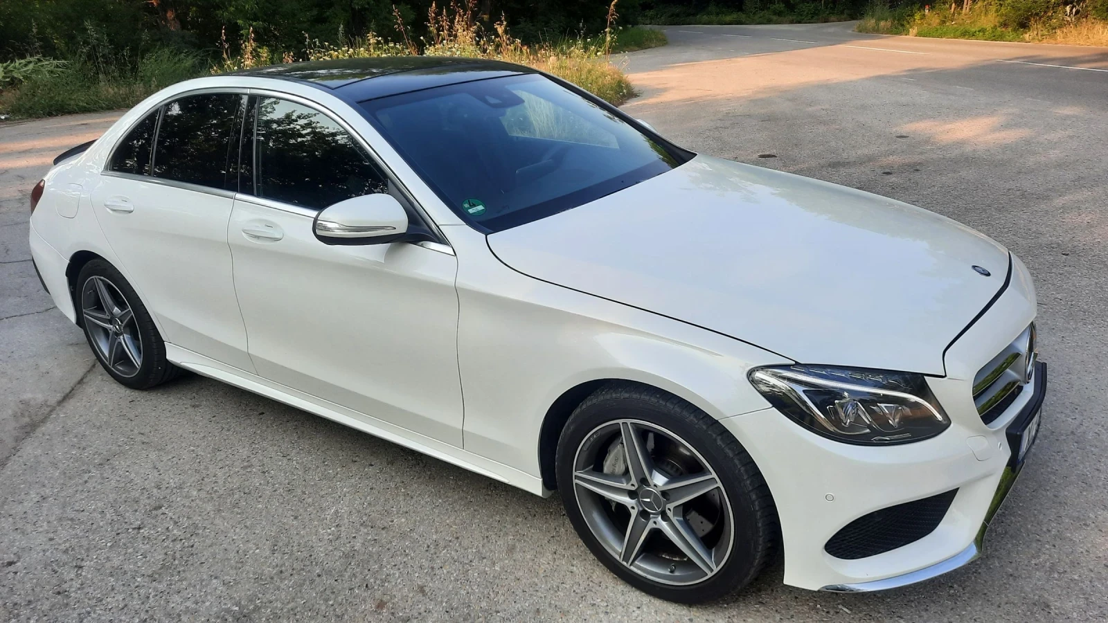 Mercedes-Benz C 250   AMG LINE  W205  PANO  113 Km - изображение 7