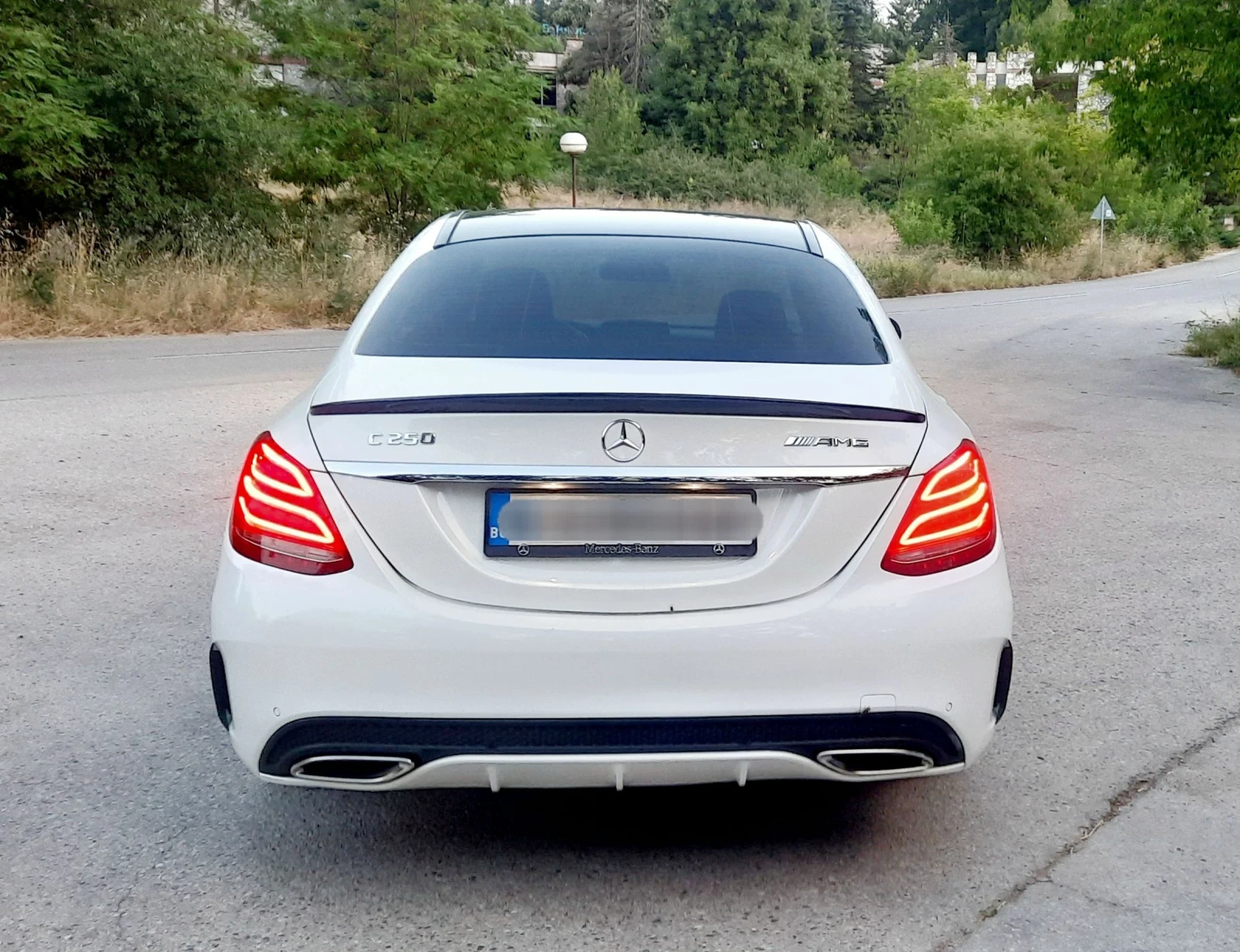 Mercedes-Benz C 250   AMG LINE  W205  PANO  113 Km - изображение 3