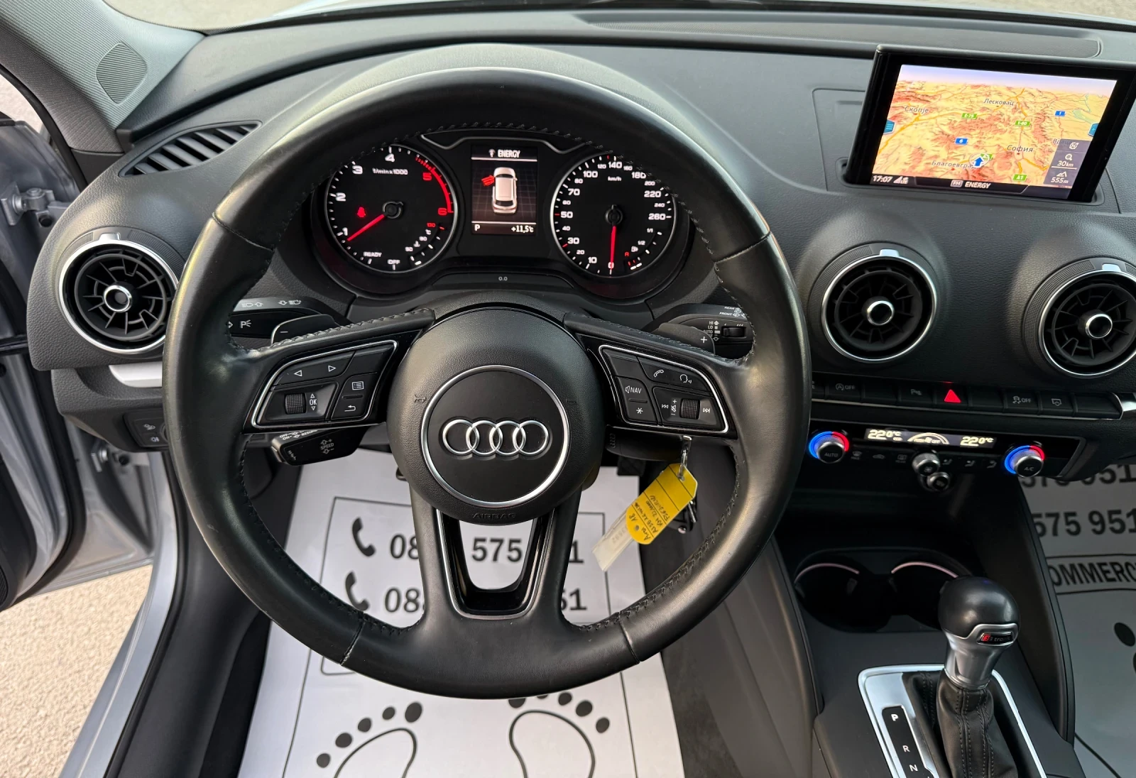 Audi A3 1.6-TDI-EURO-6D-FACE-AUTOMAT-LED-XENON-BI-TOP-NEW | Mobile.bg   8