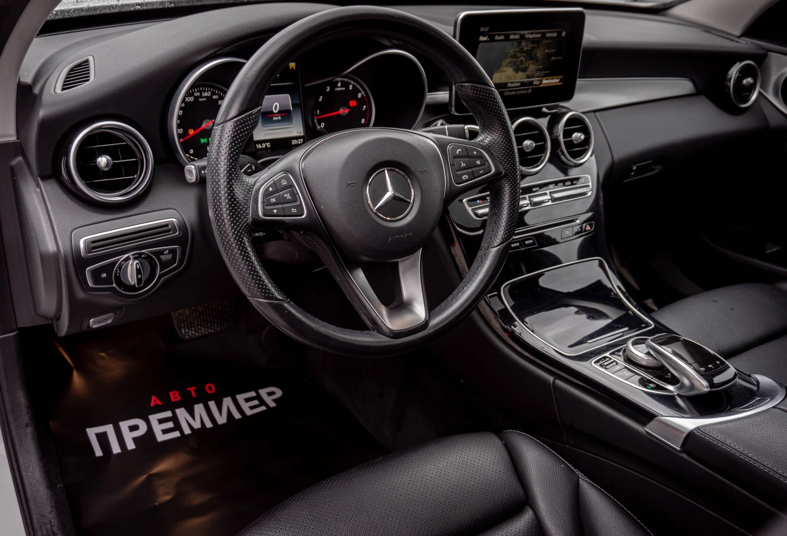 Mercedes-Benz C 200 6М.ГАР-РЕАЛНИ КМ!, снимка 7 - Автомобили и джипове - 54642885