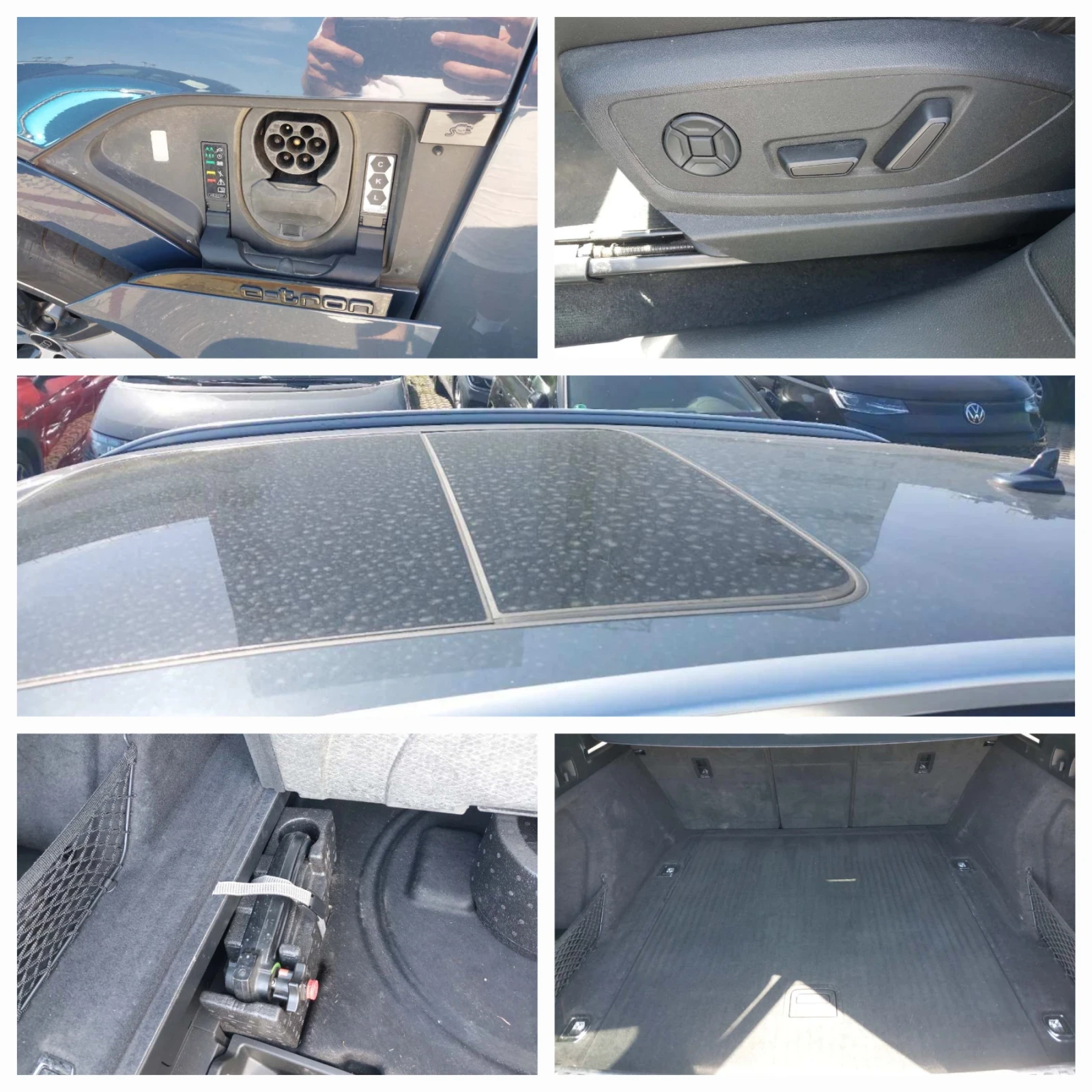 Audi Q8 e-tron Quattro 114KW B&O S-line Distronic 360View, снимка 17 - Автомобили и джипове - 55146626