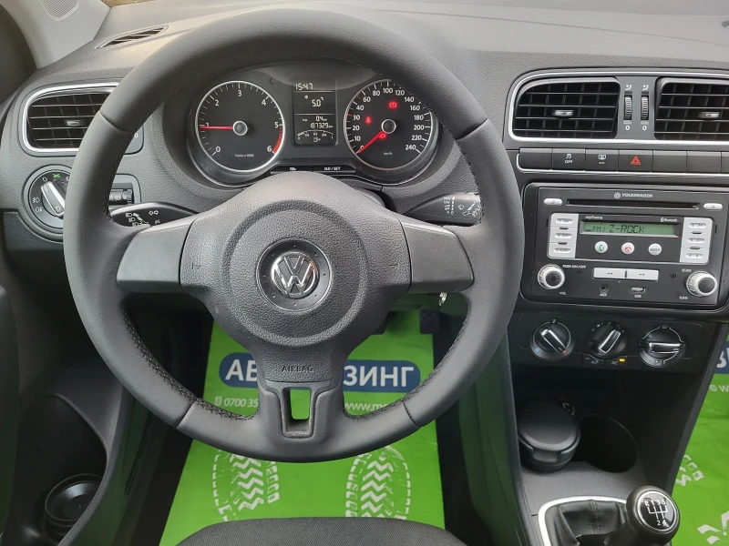 VW Polo 1.2 TDI / 75 к.с. / EURO-5 , снимка 13 - Автомобили и джипове - 52603761