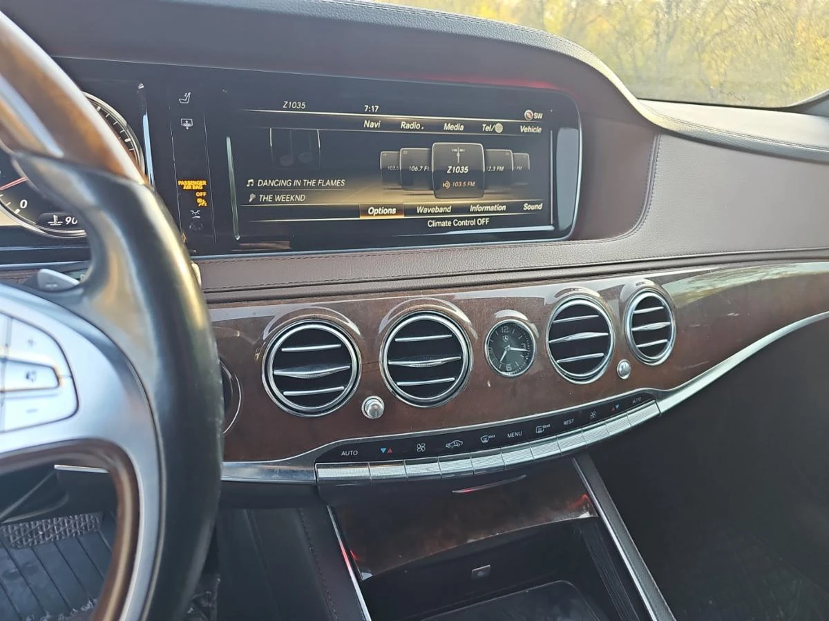Mercedes-Benz S 550 BURMASTER* СЛЕДЕНЕ НА ЛЕНТИ* ПОДГРЕВ ВОЛАН* CARFAX - изображение 8