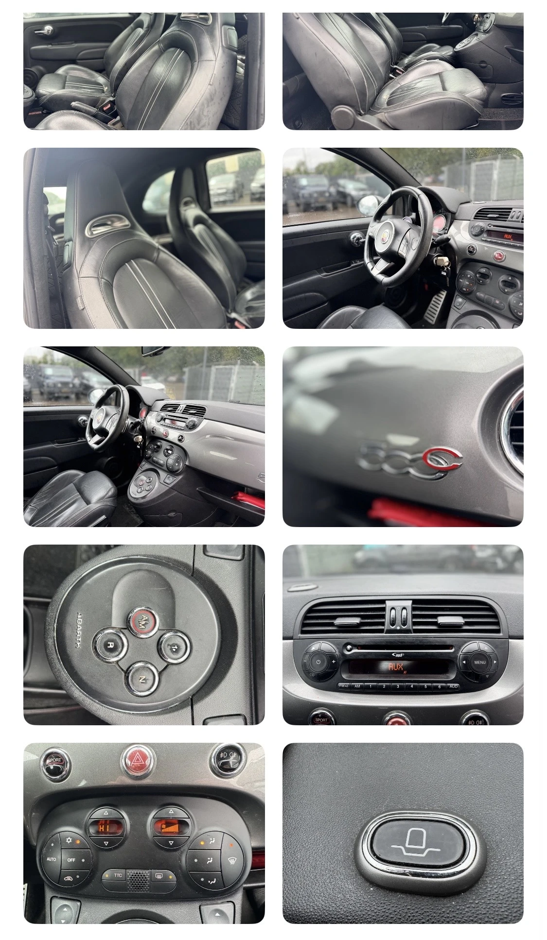 Fiat 500 Abarth ESSEESSE, снимка 8 - Автомобили и джипове - 54888584