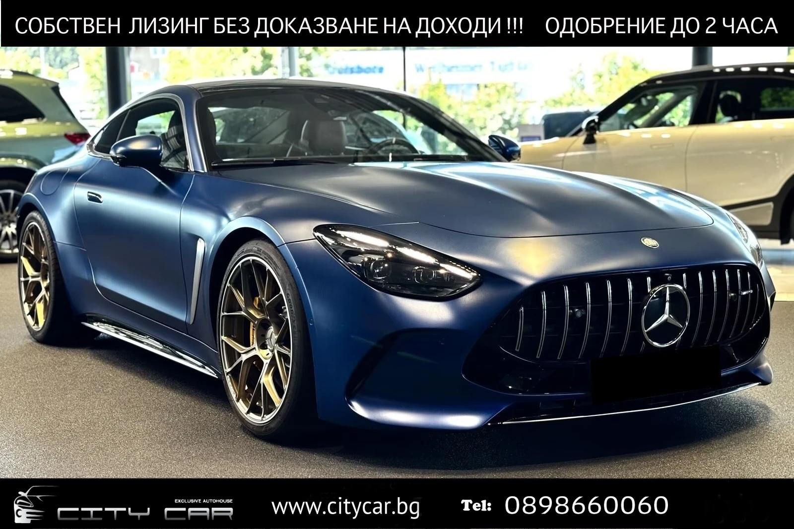 Mercedes-Benz AMG GT 63 / 4 MATIC / BURM / HUD / 360 / PANO / 