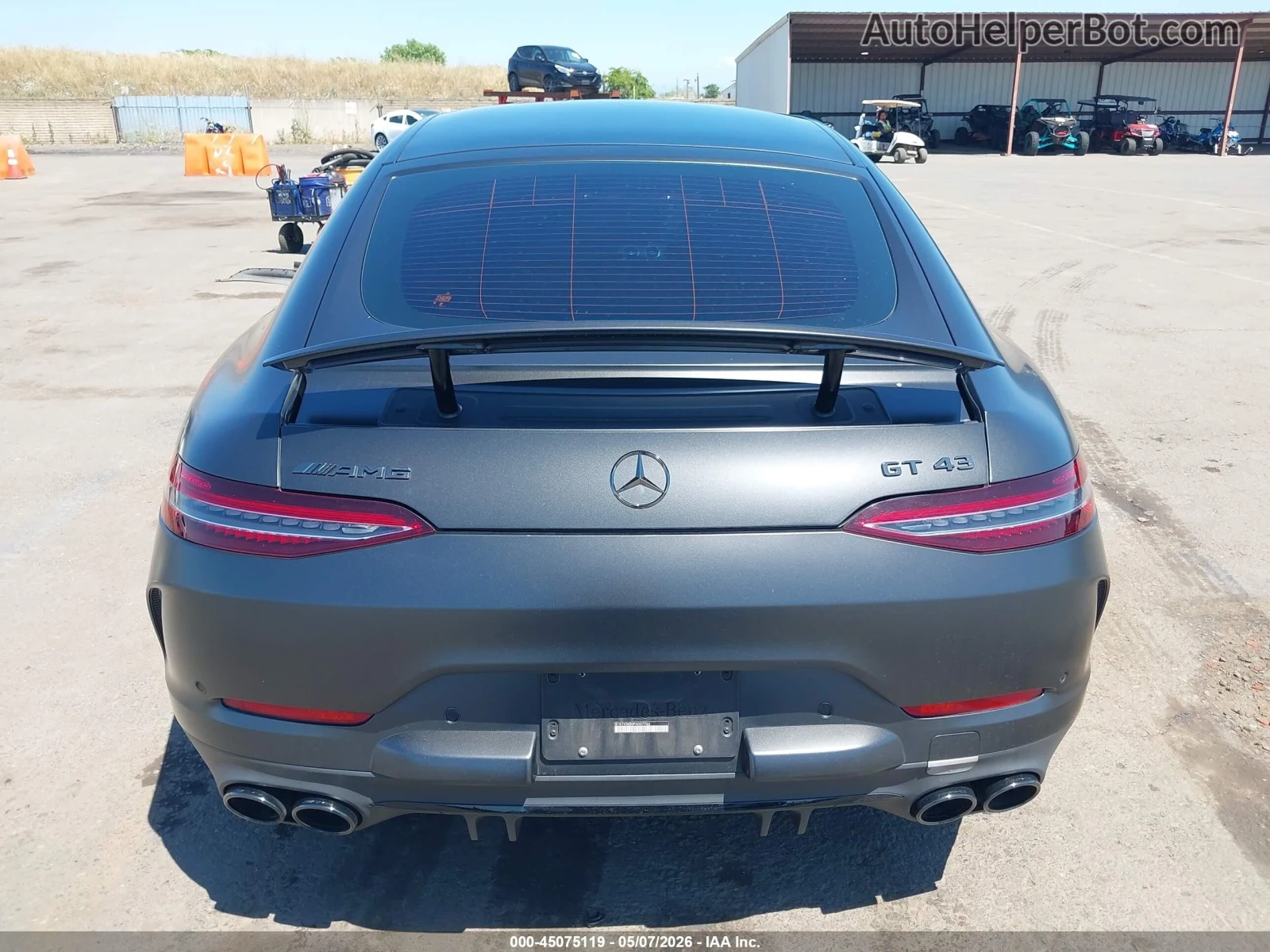 Mercedes-Benz GT AMG 43* Red Interior* Black MATTE* Цена до БГ, снимка 5 - Автомобили и джипове - 55188892