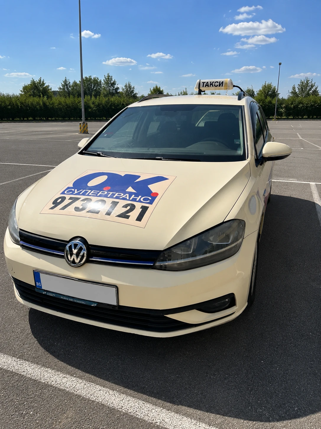 VW Golf Такси, факбрично монтирана метанова уредба