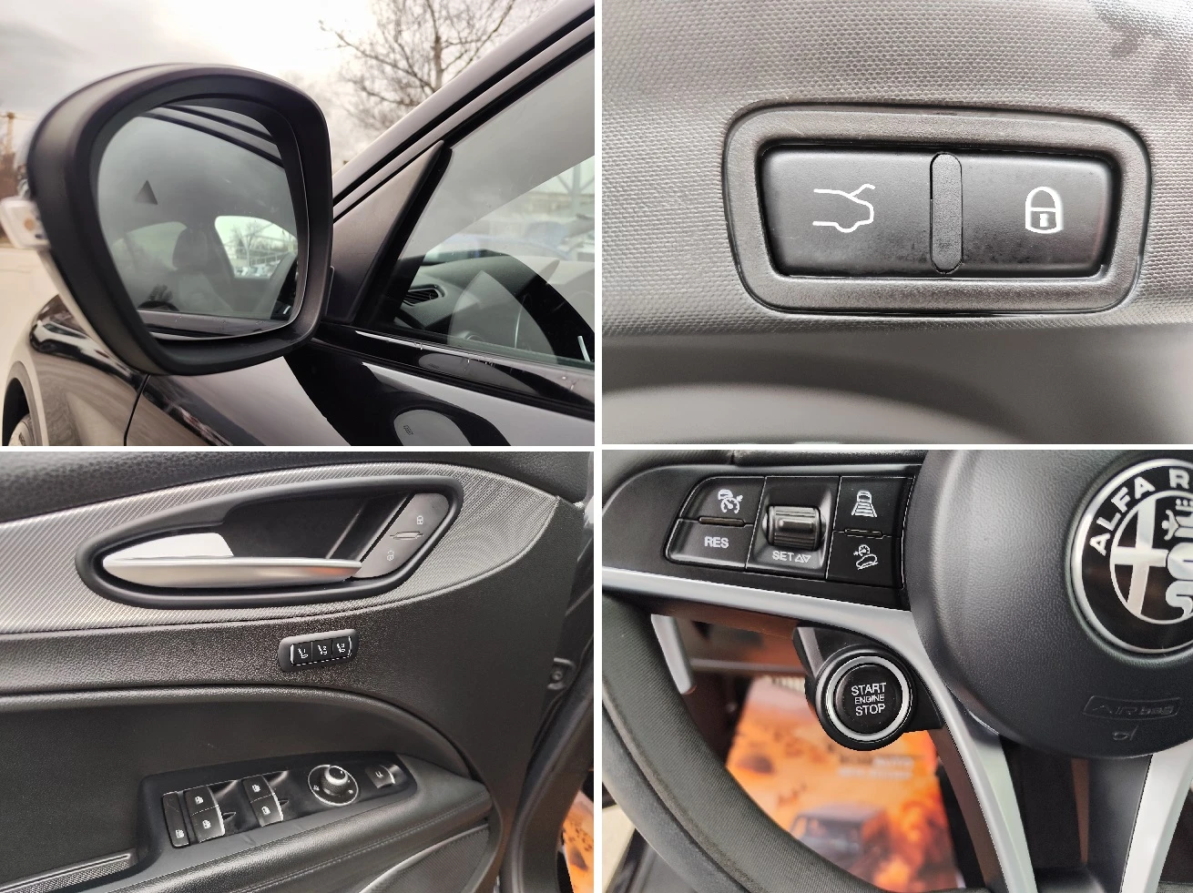 Alfa Romeo Stelvio 2.2D* Q4* SPORT EDITION* 4X4* АВТОМАТИК* LED* EU6В - изображение 9