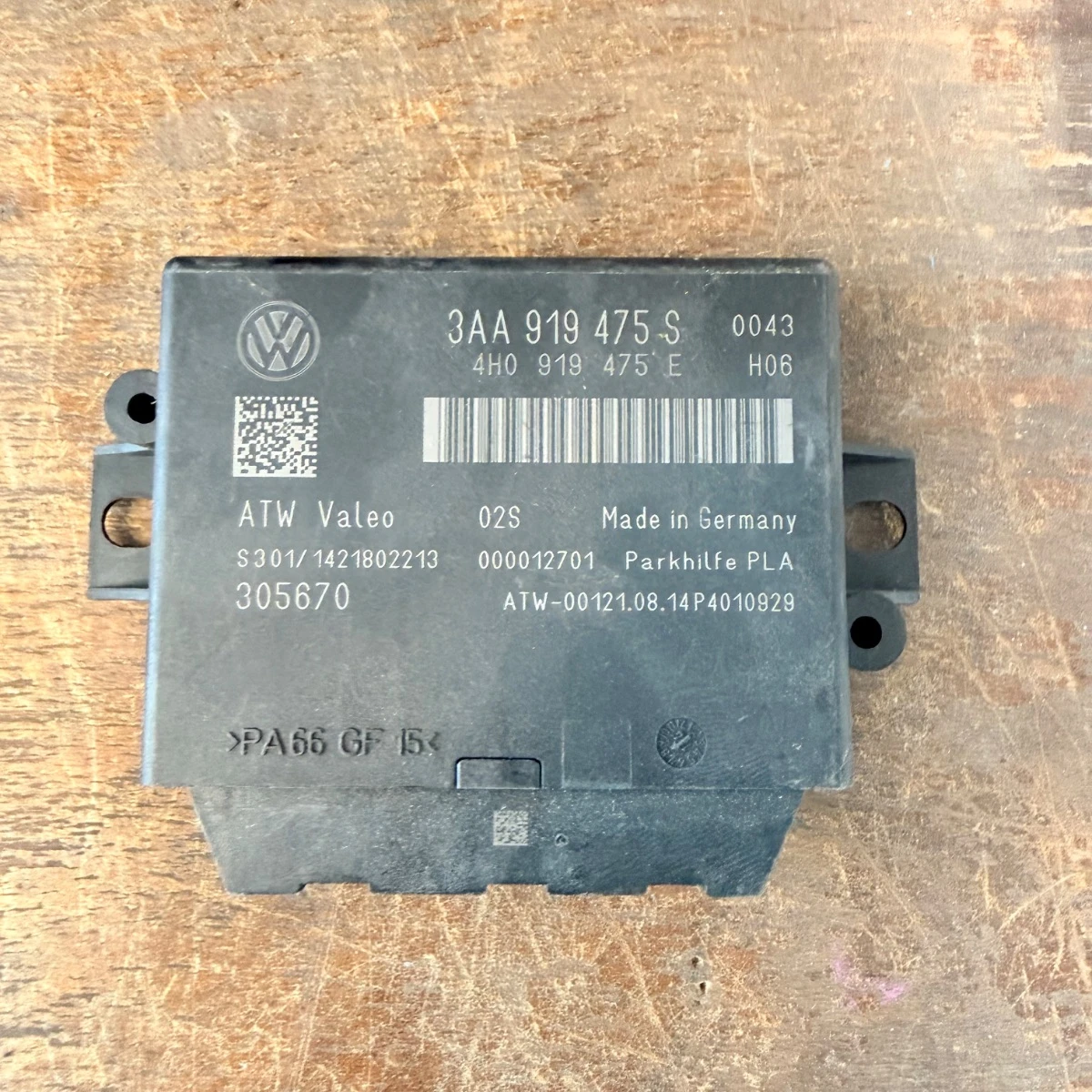 Модул за управление на парктроник за Volkswagen 3AA919475S-1359