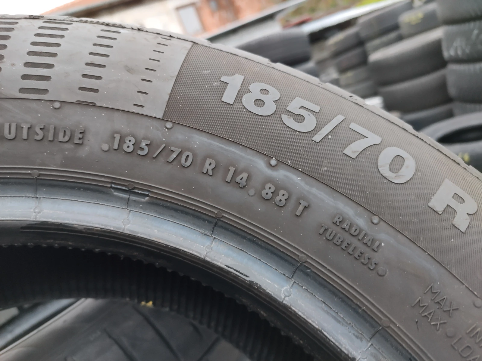 Гуми Летни 185/70R14, снимка 8 - Гуми и джанти - 54987230