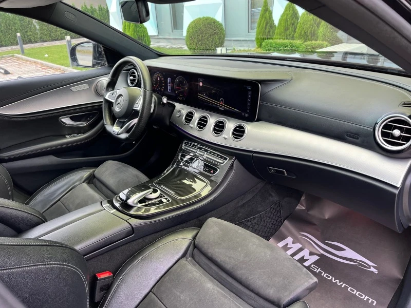 Mercedes-Benz E 220 AMG-360KAM-BLIND-SPOT-360CAM-BURMESTER-ПОДГРЕ, снимка 12 - Автомобили и джипове - 42735387