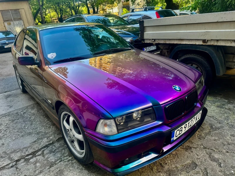 BMW 330 Вписан в талона 330 бензин боя хамелион , снимка 16 - Автомобили и джипове - 52408345